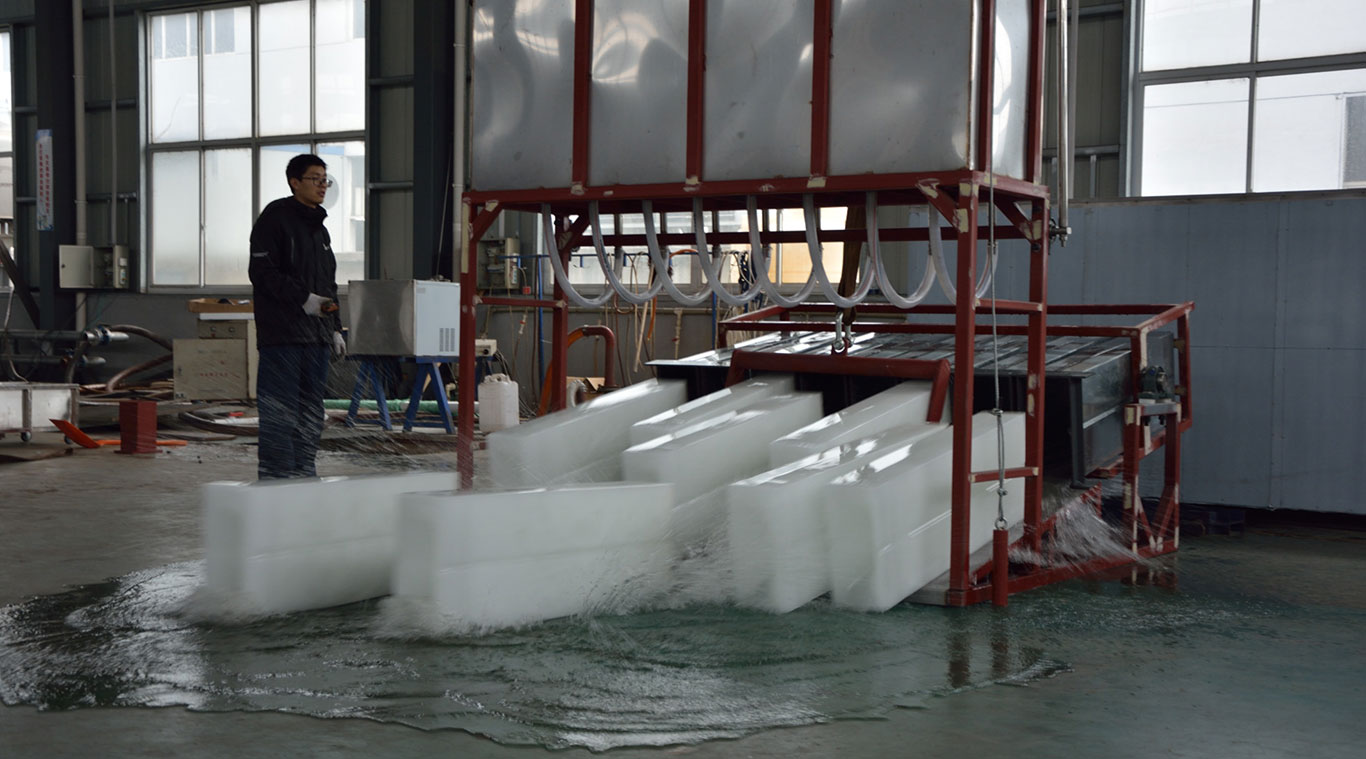 Focusun 10T brine block ice machine