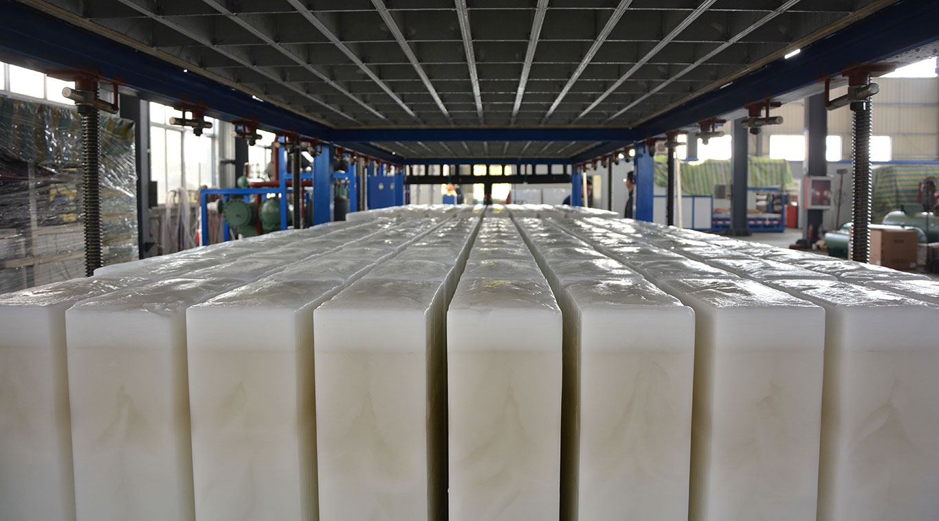 Máy làm đá khối làm lạnh trực tiếp FOCUSUN 20 tấn