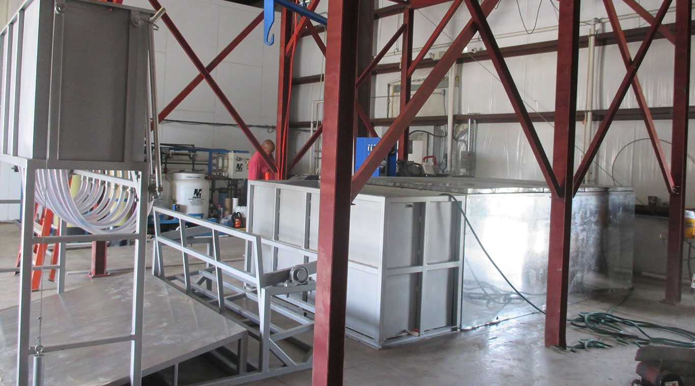 Focusun 25T brine block ice machine