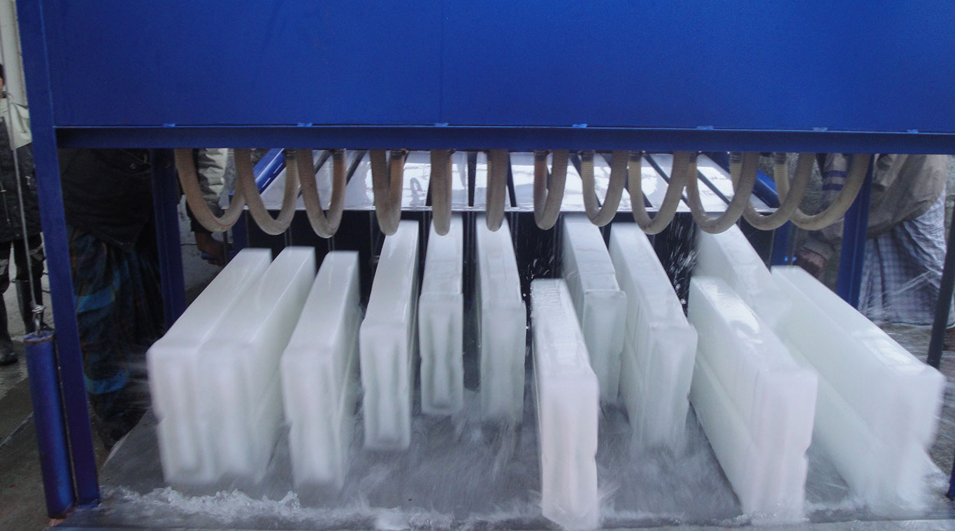 Focusun 25T brine block ice machine