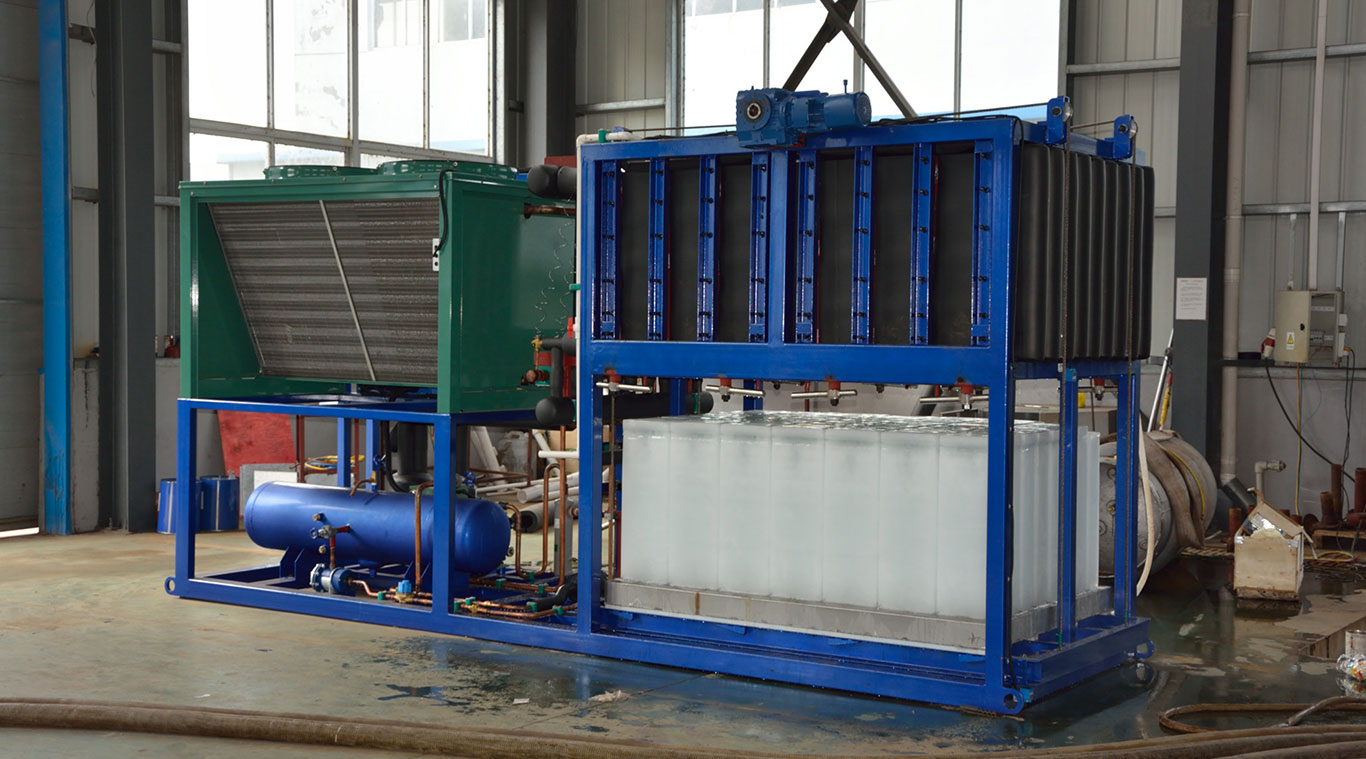 Focusun 2.5T direct refrigeration block ice machine