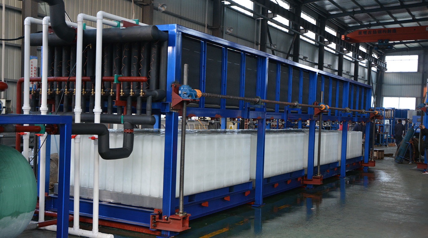 Focusun 30T direct refrigeration block ice machine