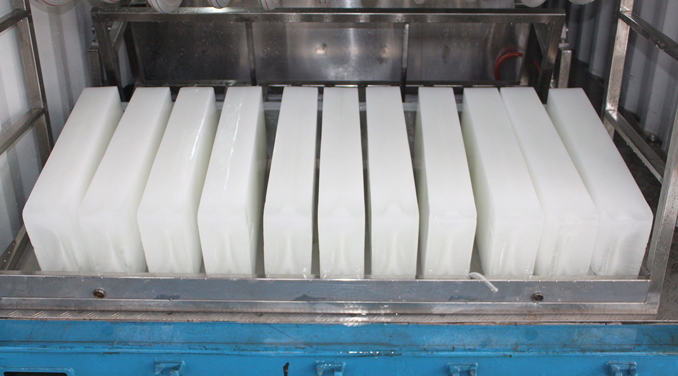 Focusun 3T containerized brine block ice machine