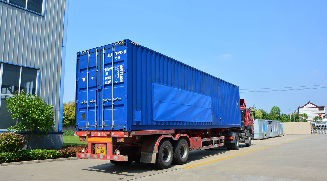 Focusun 10T containerized direct block ice machine