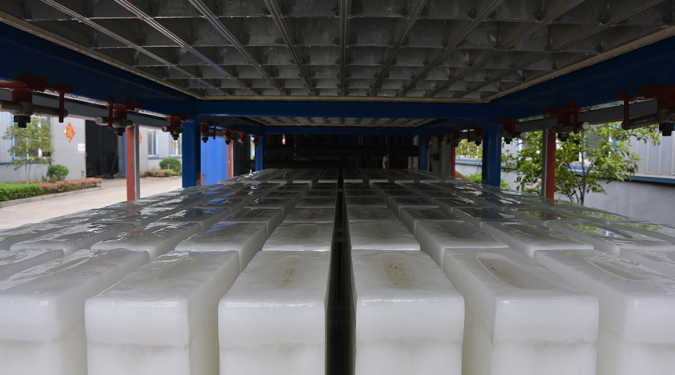 Focusun 10T containerized direct block ice machine