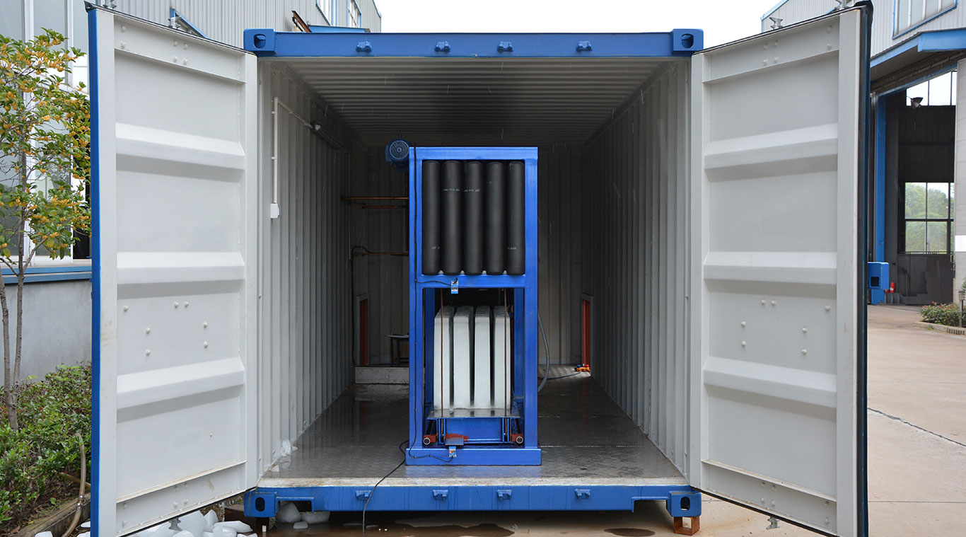 Focusun 1T containerized direct block ice machine