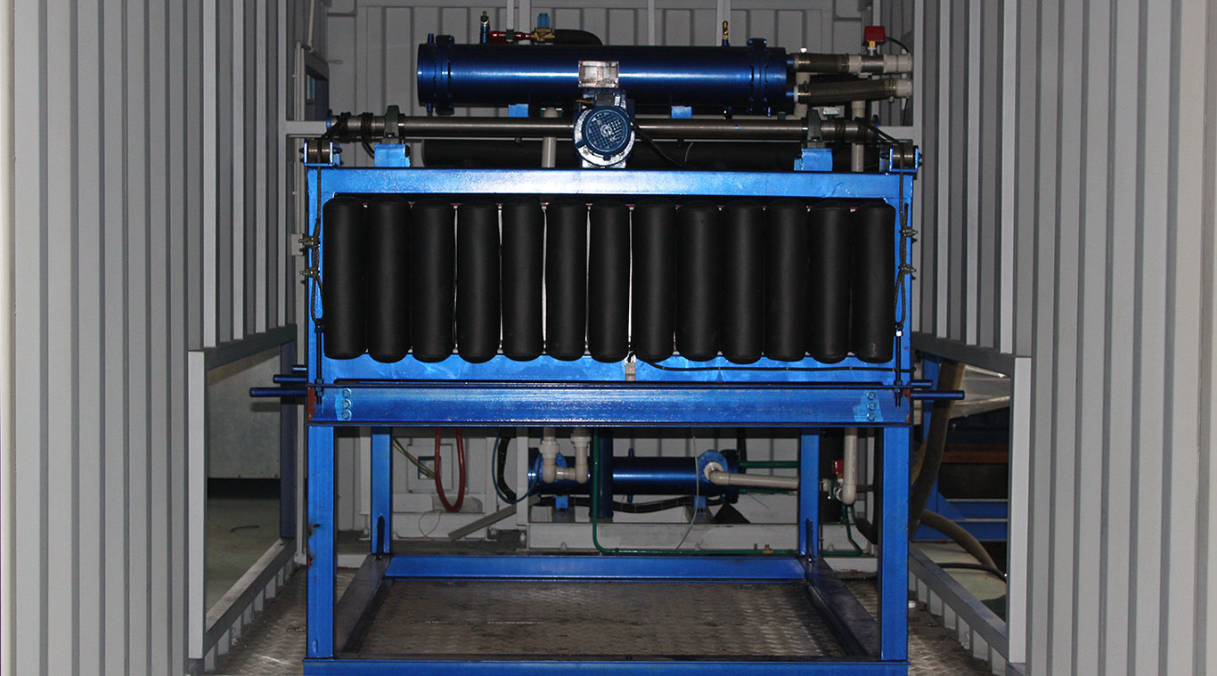 Focusun 3T containerized direct block ice machine
