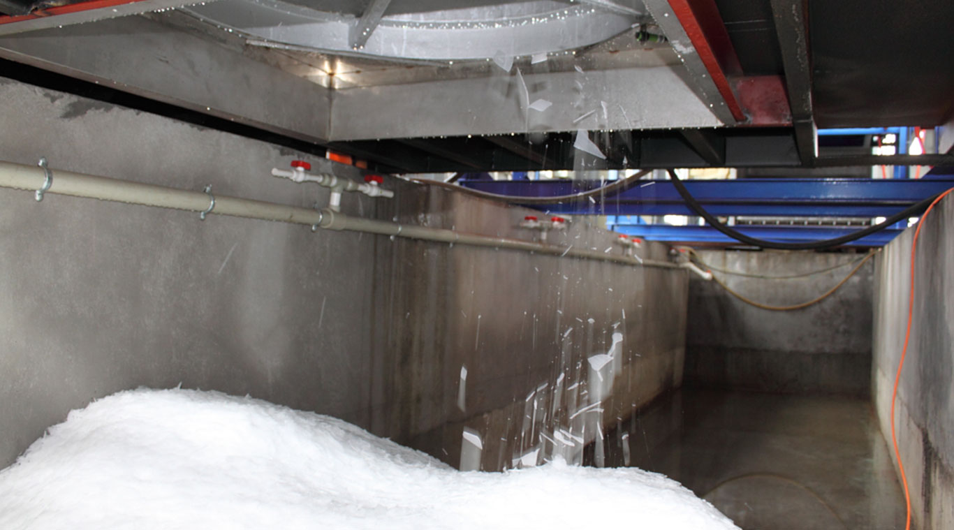 Focusun 10T containerized flake ice machine