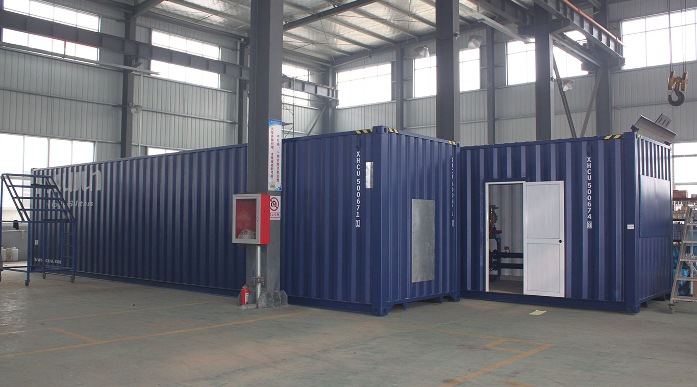 Focusun 40T containerized flake ice machine