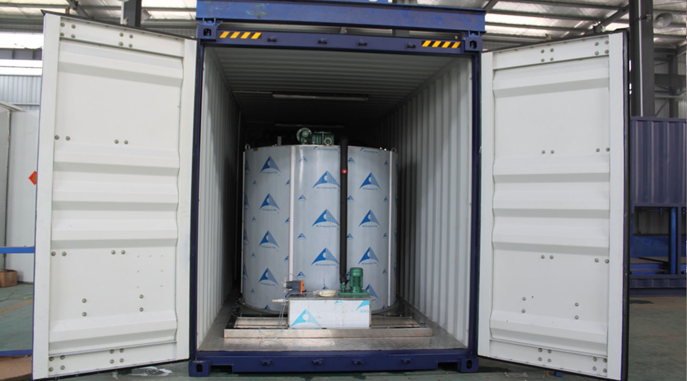 Focusun 50T containerized flake ice machine