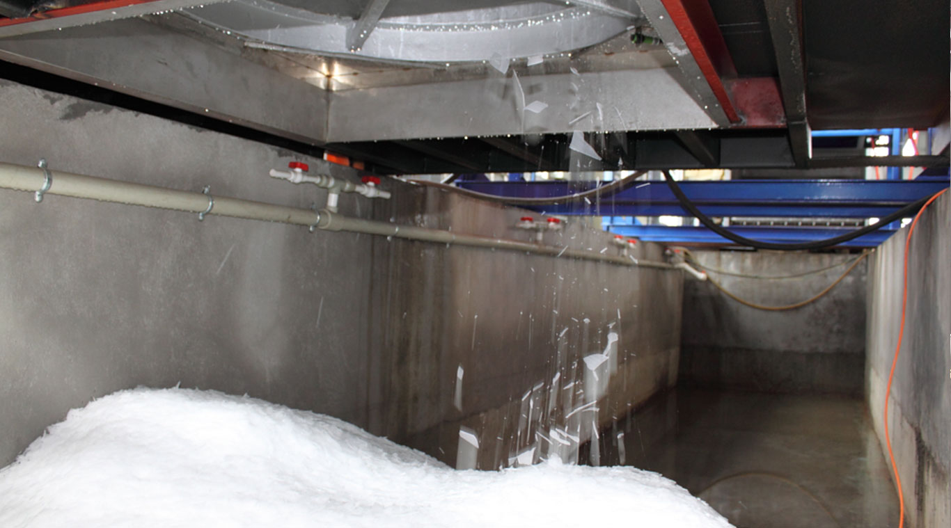 Focusun 50T containerized flake ice machine