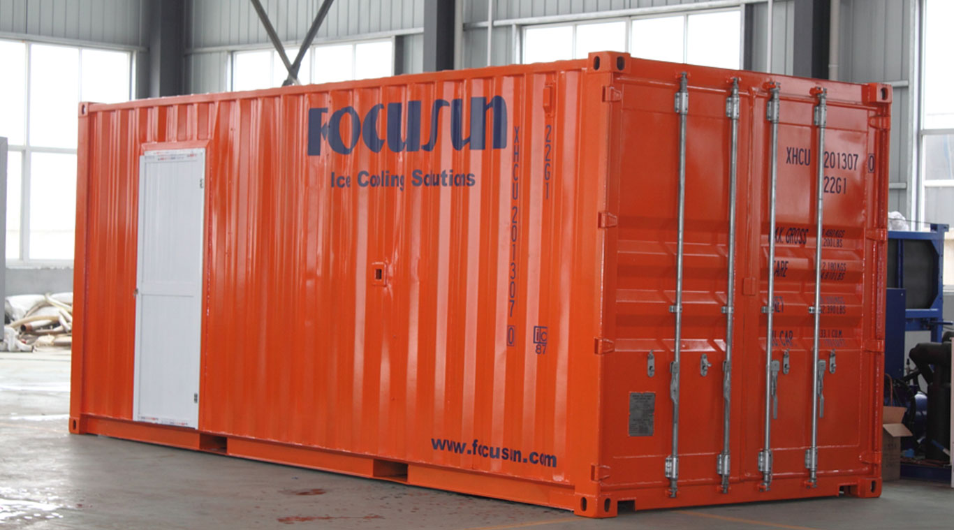 Focusun 5T containerized flake ice machine