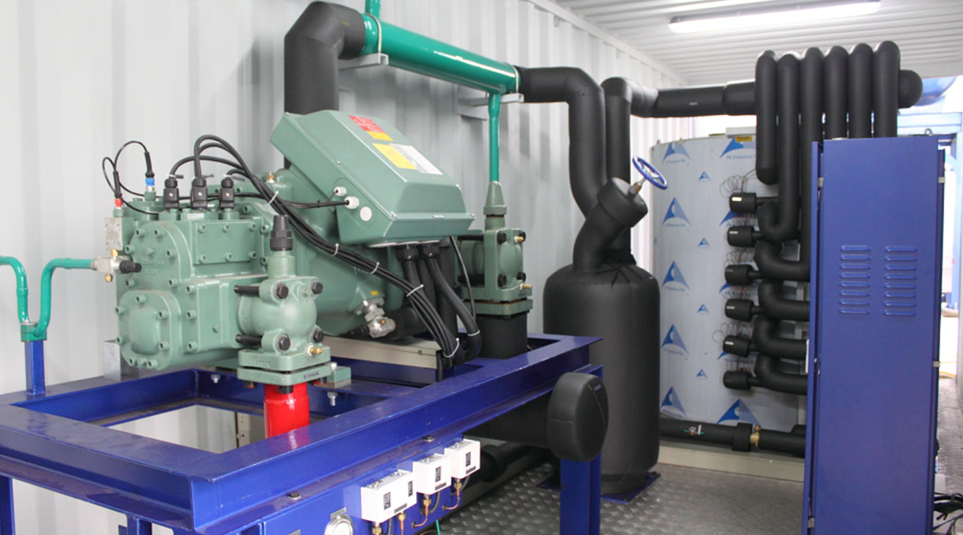 Focusun 60T containerized flake ice machine