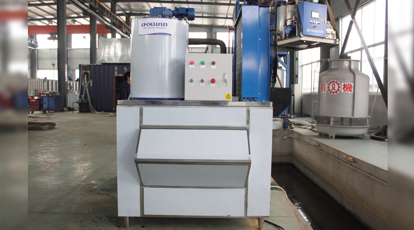 Focusun 0.8T fresh water flake ice machine