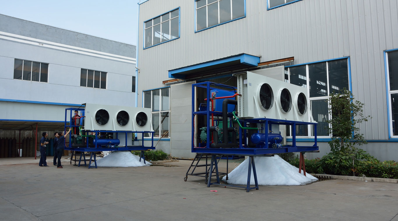 Focusun 10T fresh water flake ice machine