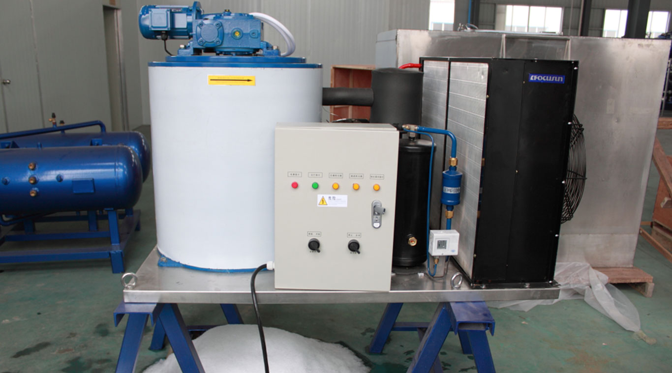 Focusun 1T fresh water flake ice machine