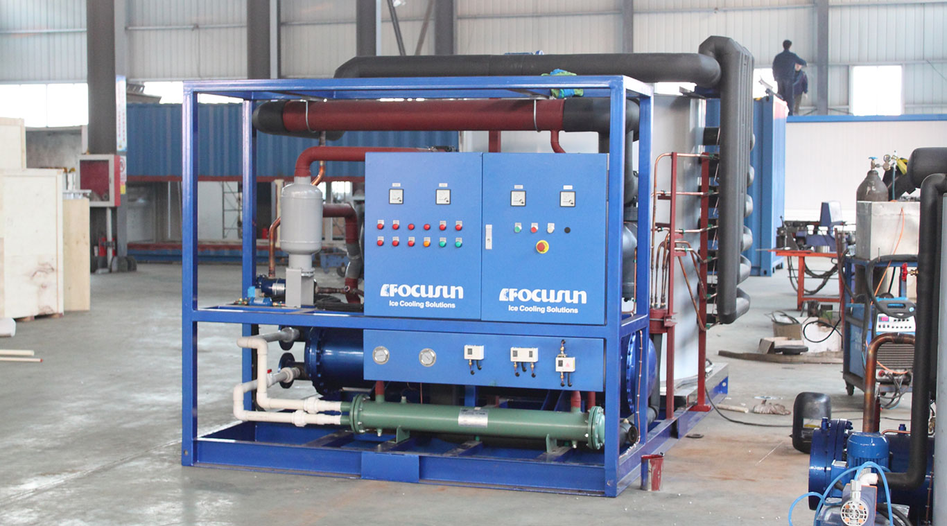 Focusun 35T fresh water flake ice machine