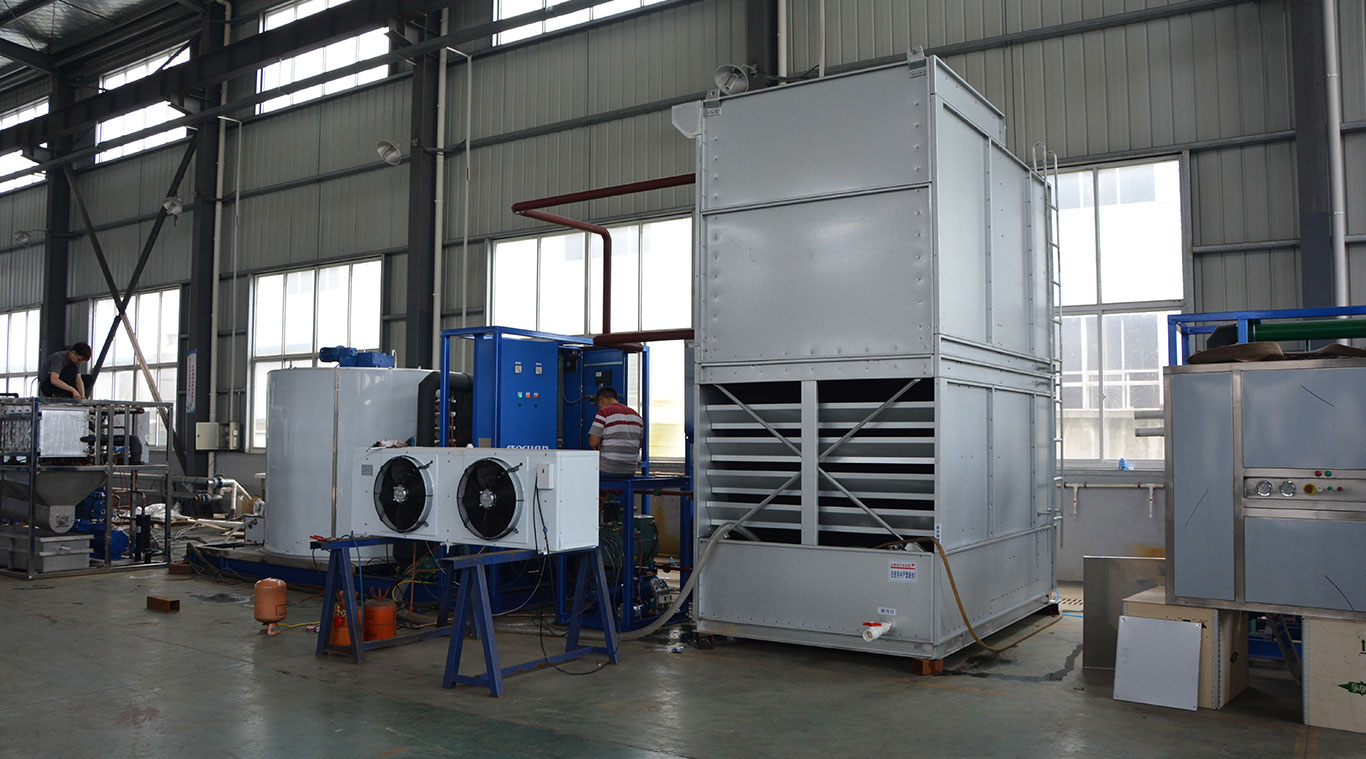 Focusun 35T fresh water flake ice machine