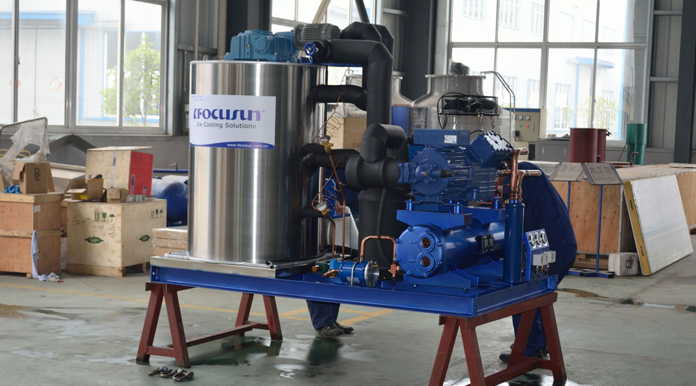 Focusun 6T fresh water flake ice machine