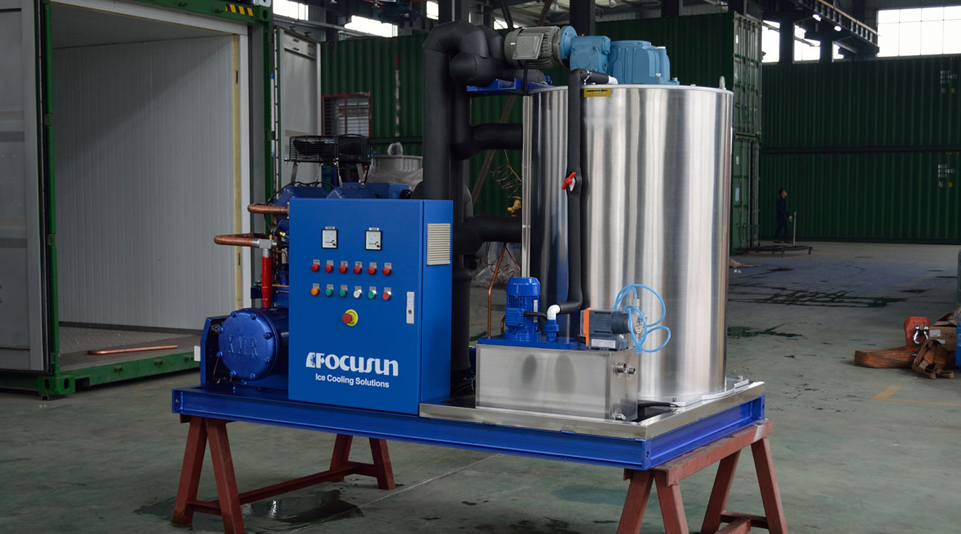 Focusun 8T fresh water flake ice machine