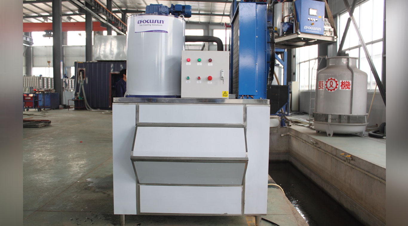Focusun 0.8T marine seawater flake ice machine
