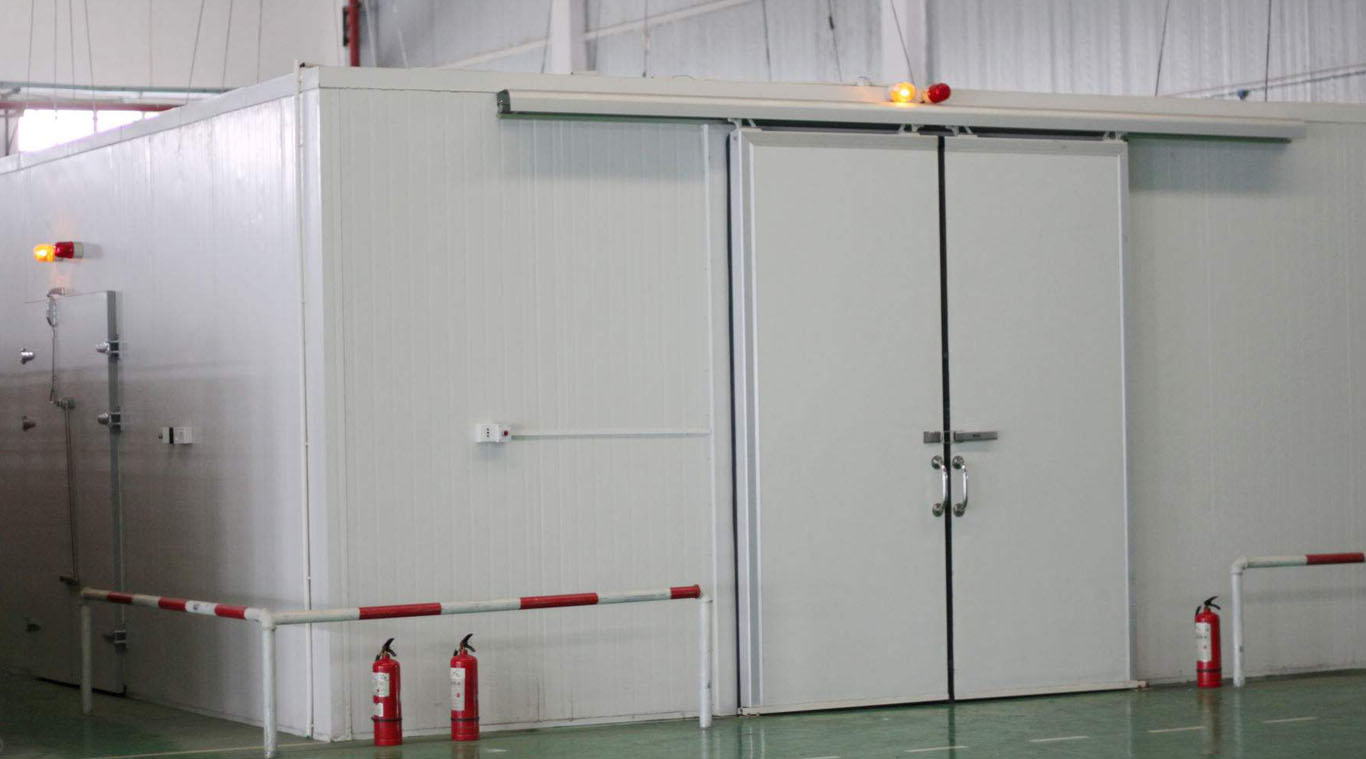 V-type ice storage room