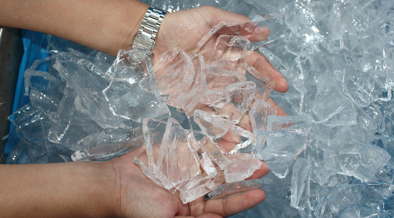 Focusun 1T plate ice machine